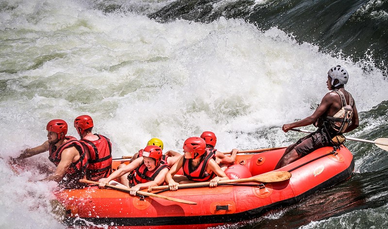 White Water Rafting on the Nile River